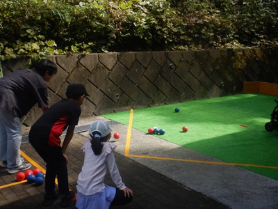 親子で楽しみながら　　