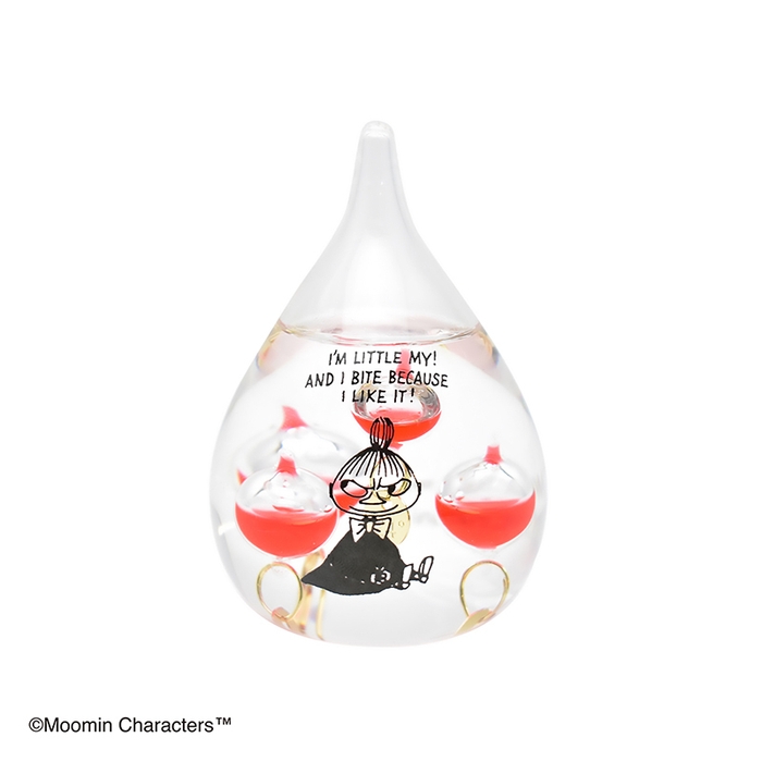 リトルミイ ガラスフロート温度計 しずく(2)