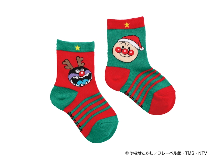クリスマスソックス 価格:770円 店舗:アンパンマンテラス神戸