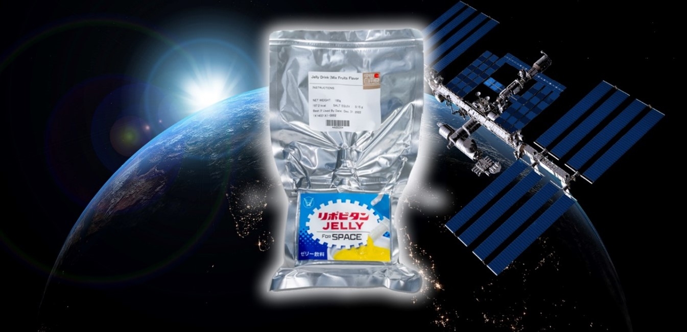 宇宙日本食「リポビタンJELLY FOR SPACE」が若田宇宙飛行士の 国際宇宙ステーション(ISS)長期滞在ミッションの搭載品に決定!