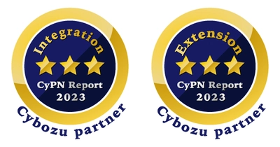 アールスリー、サイボウズのオフィシャルパートナー評価制度 「CyPN Report 2023」にて 2年連続の最高評価の3つ星を2部門でW獲得
