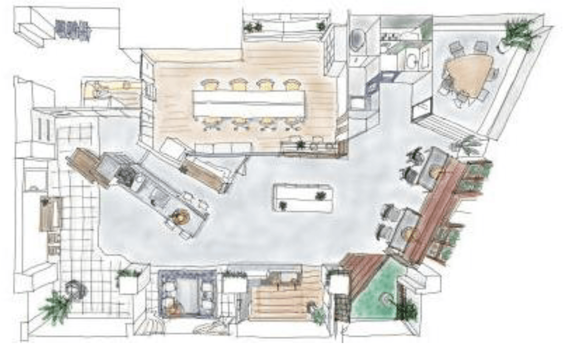 「Ryokuen LIVE BASE」の内部(イメージ)
