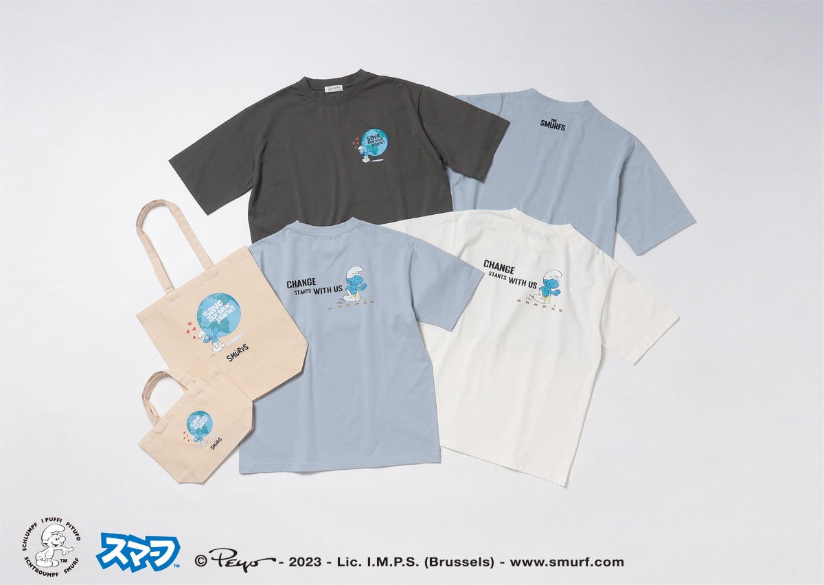 Dessin(デッサン) スマーフとのコラボアイテムを3月4日(土)に発売!