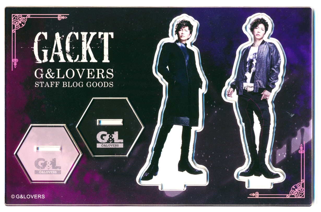 GACKT アクリルパネル GACKTオリジナルアクリルスタンドや猪木ブルーレイBOXなど