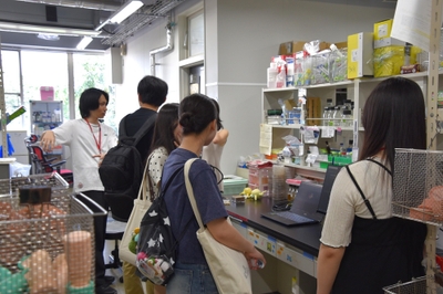 農学部のオープンラボ