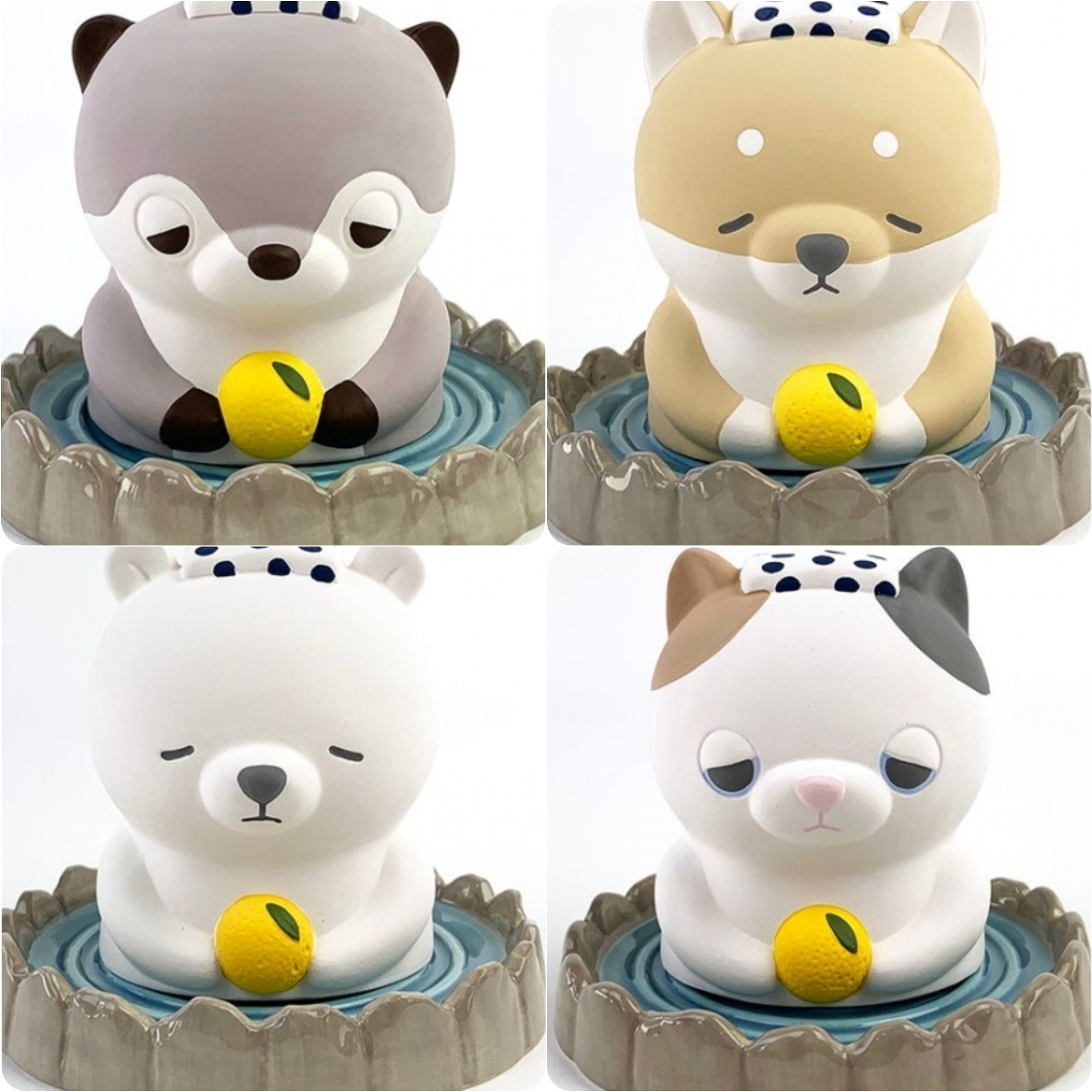 ねむねむアニマルズの温泉加湿器が登場！眠そうなキャラクターが乾燥から私たちを守ってくれそう♪