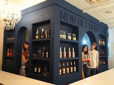 映え間違い無しのカウンターで撮影会