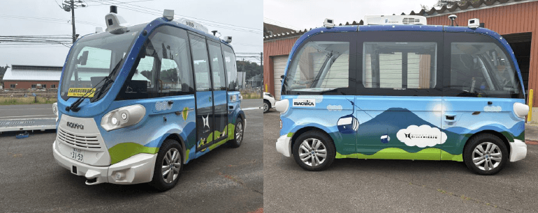 北海道・ニセコエリアで初
自動運転EVバスによる域内循環運行の実証を開始