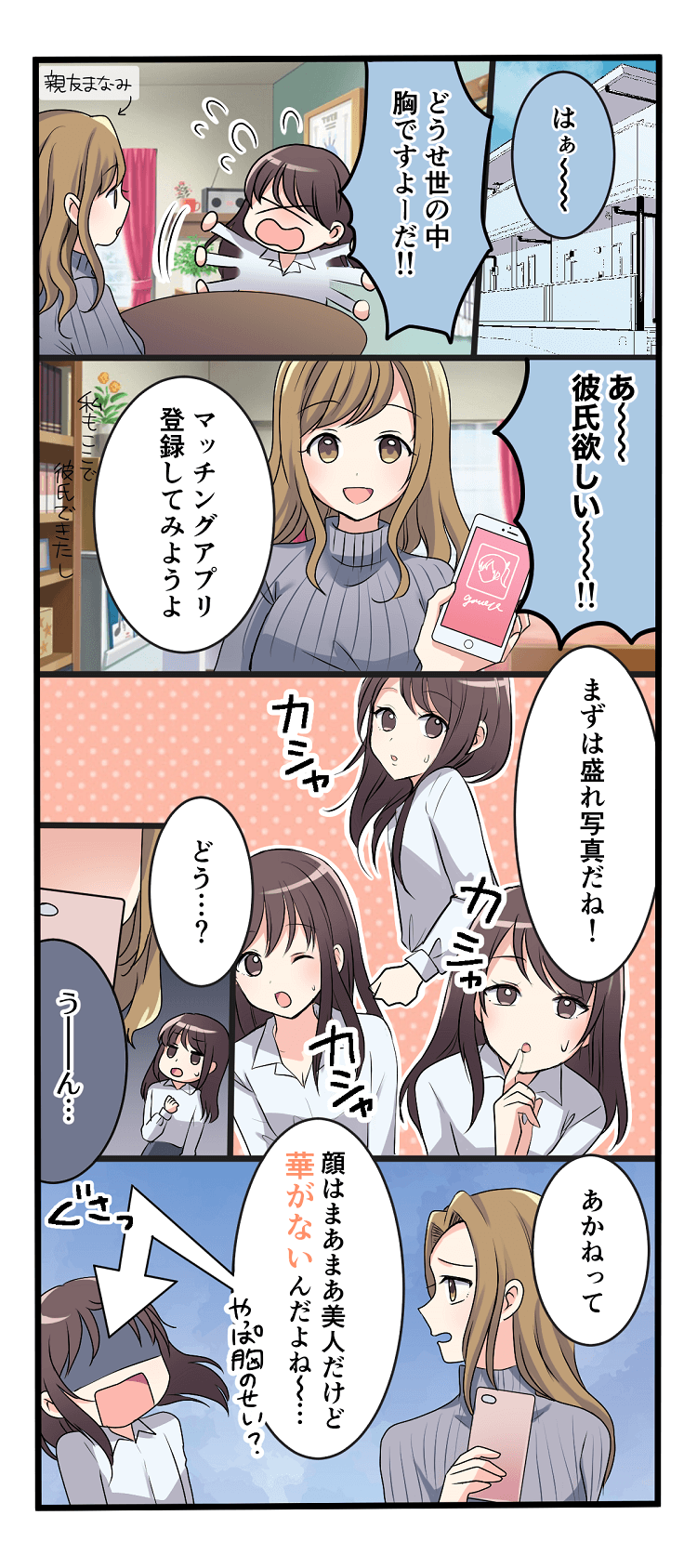 マンガ 南クリニック成長再生豊胸