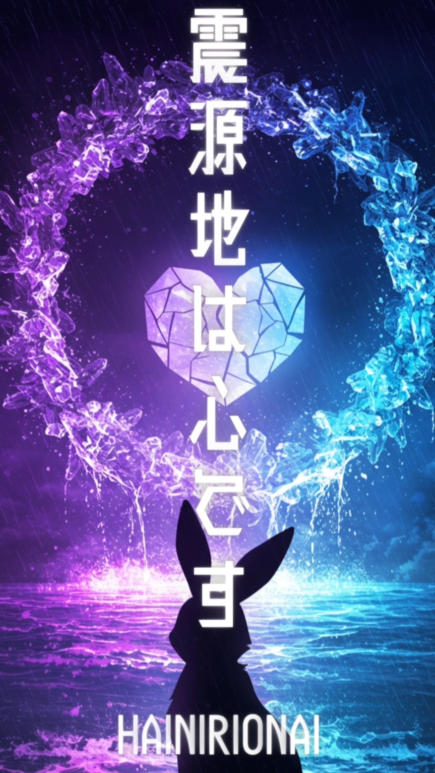 『震源地は心です』アートワーク