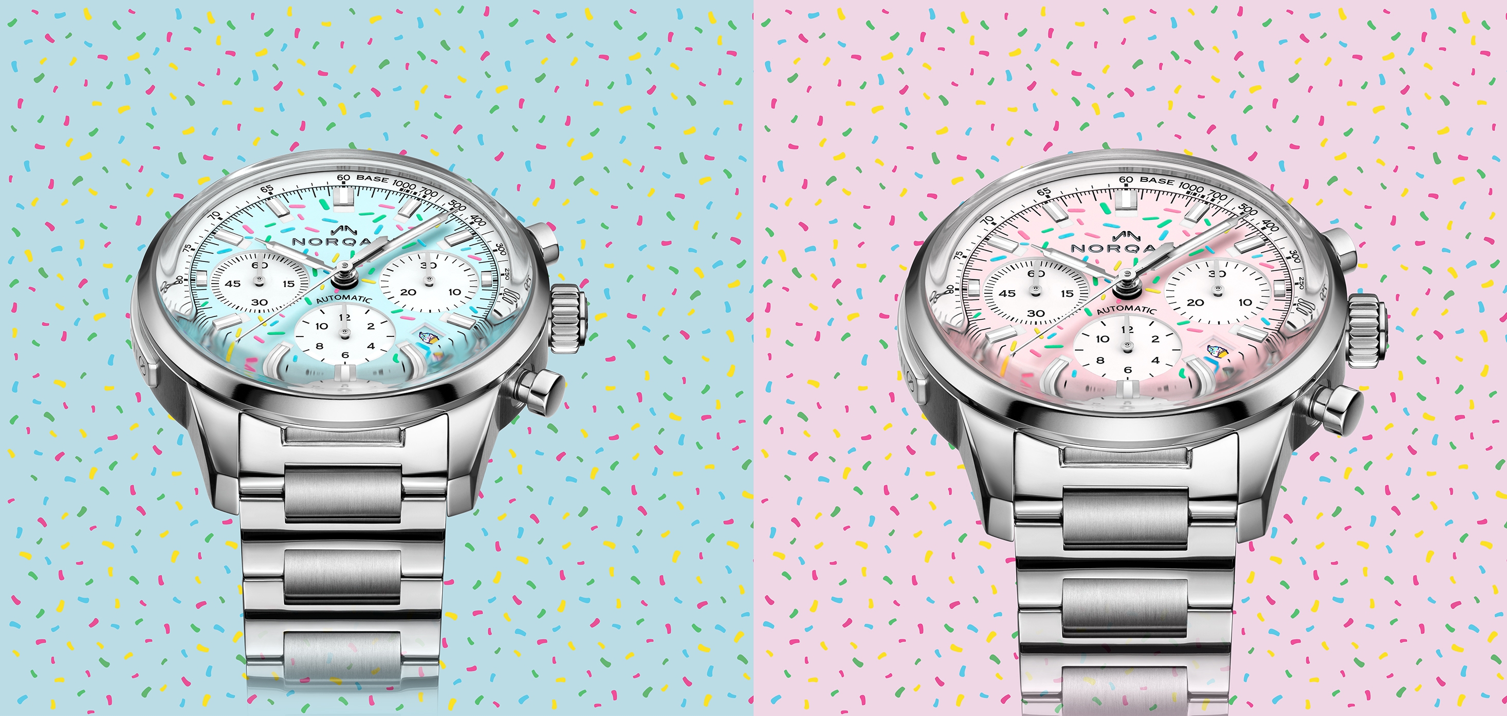 人生に、遊び心を： 「FREEDOM CHRONO ENJOY LIFE“SPRINKLES”」発表
