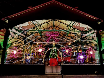 八瀬比叡山口駅をイルミネーションで装飾 「Illumi(イルミ)-station(ステーション)」を開催します