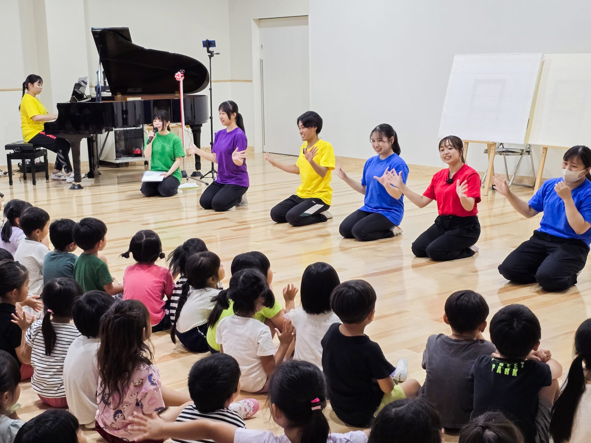 【IPU・環太平洋大学】こども発達学科学生が創る魔法!オペレッタ『白雪姫』と手遊び・ダンスで子どもたちを笑顔に!