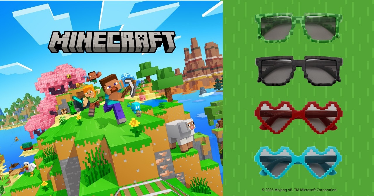 大好評の前作から進化！『マインクラフト』キッズサングラスが、より安全な素材になってラインアップ拡充！
夏の日差しから子どもの目を守る、親も安心のアップデートモデルがパリミキから新登場