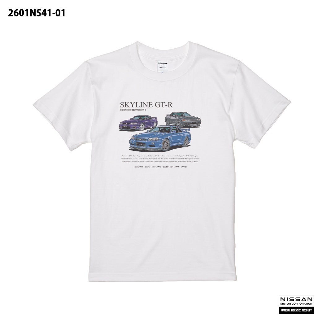 日産スカイラインRS-TURBO Tシャツ2枚セット【専用出品】 スカイライン GT-R の3台を一枚に。「SKYLINE GT-R Tシャツ」が新登場