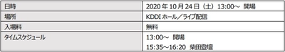 弊社代表取締役社長 兼 CFOの柴田が 10月24日（土）開催の個人投資家向けIRセミナー 「プレミアムブリッジサロン」に登壇いたします。