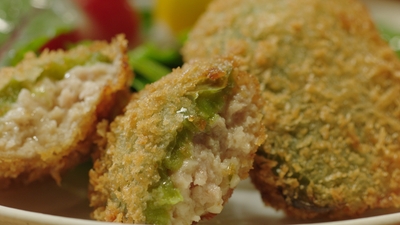 ピーマン肉詰めフライ　イメージ画像