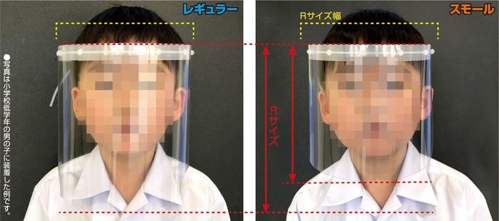 左:レギュラーサイズ 右:スモールサイズ