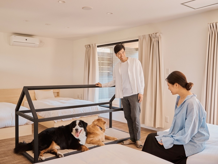 ワンちゃん用ベッドも完備(DOG棟 tassu)