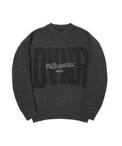 Ephemeral Logo Knit(チャコール)