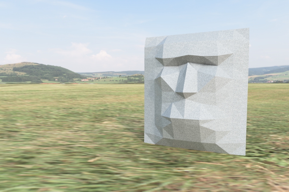 アート作品:モアイ