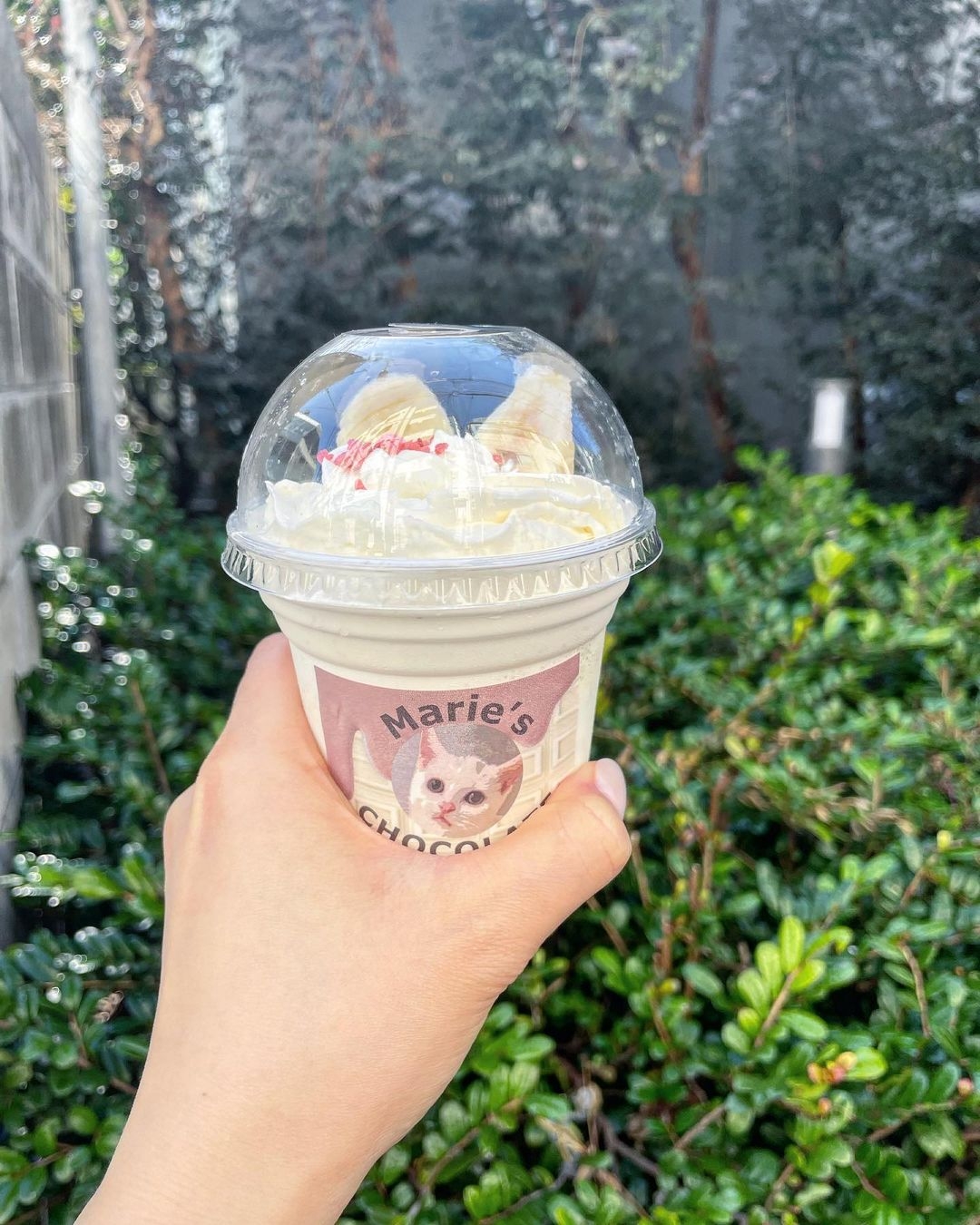 ホワイトチョコレートミルクフラッペ