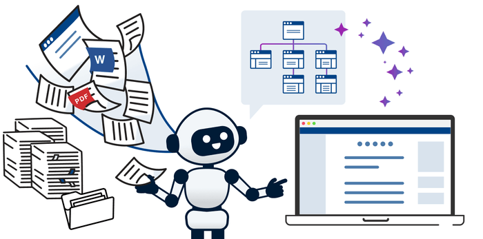 運用フェーズをアシストするAI更新機能