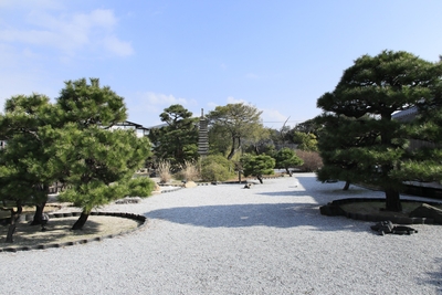 約2,000平米の面積を誇る ＜日本庭園＞