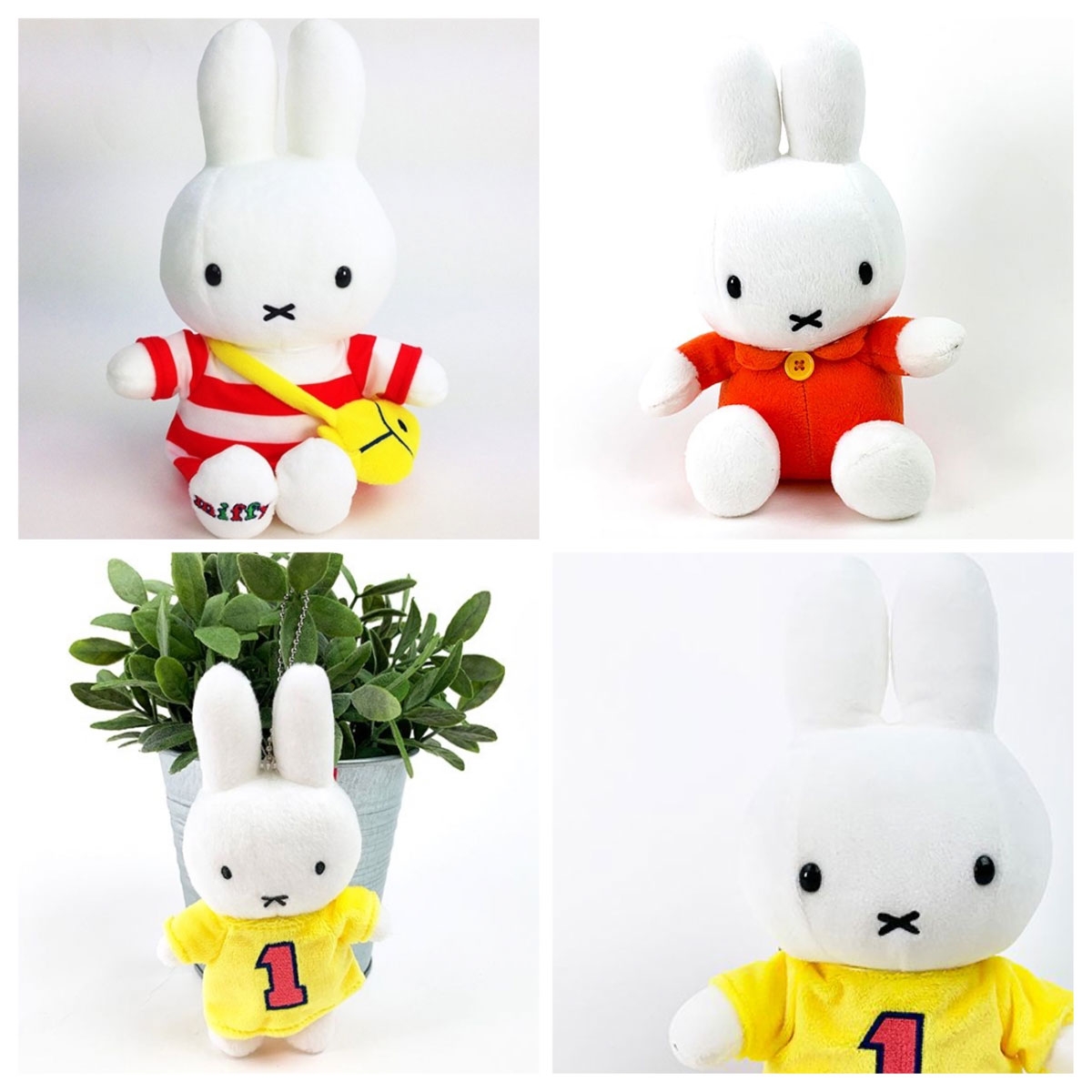 かわいさ満点！大人気のミッフィーのぬいぐるみに新作も♪