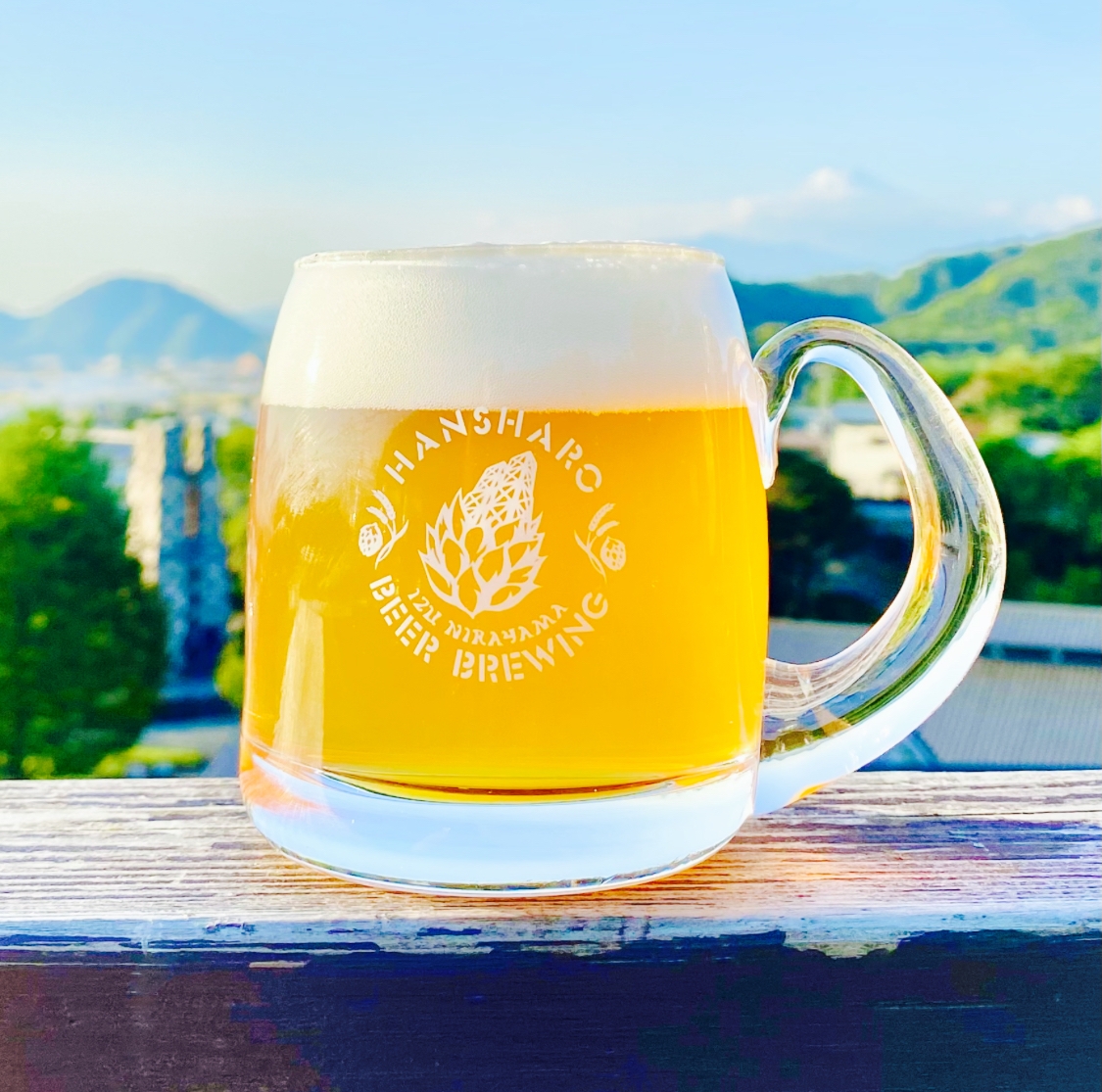 初出店の反射炉ビヤ