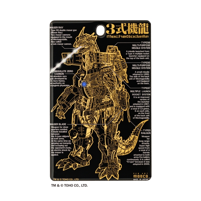 FLASH 3式機龍 基板アート ICカードケース LED