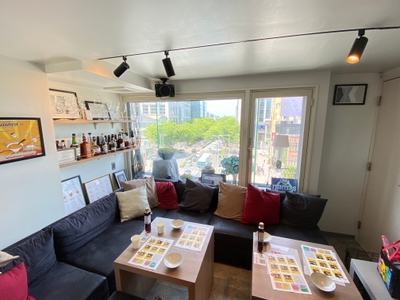 個室で表参道の景色を楽しみながら優雅なTKGランチも　