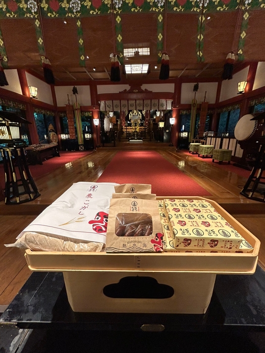 熱海・來宮神社への奉納菓子
