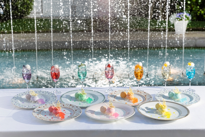 マイカラーセブンジュエルモクテル&選べる虹色マイカラープレート(オプション)イメージ