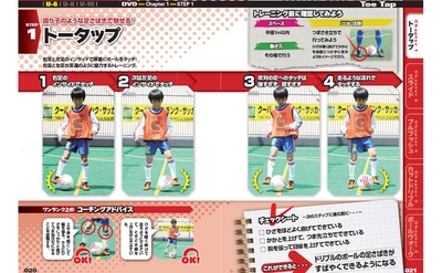 振り子のような足さばきで魅せる！　これができるとドリブルの足さばきがすばやくできるようになる！