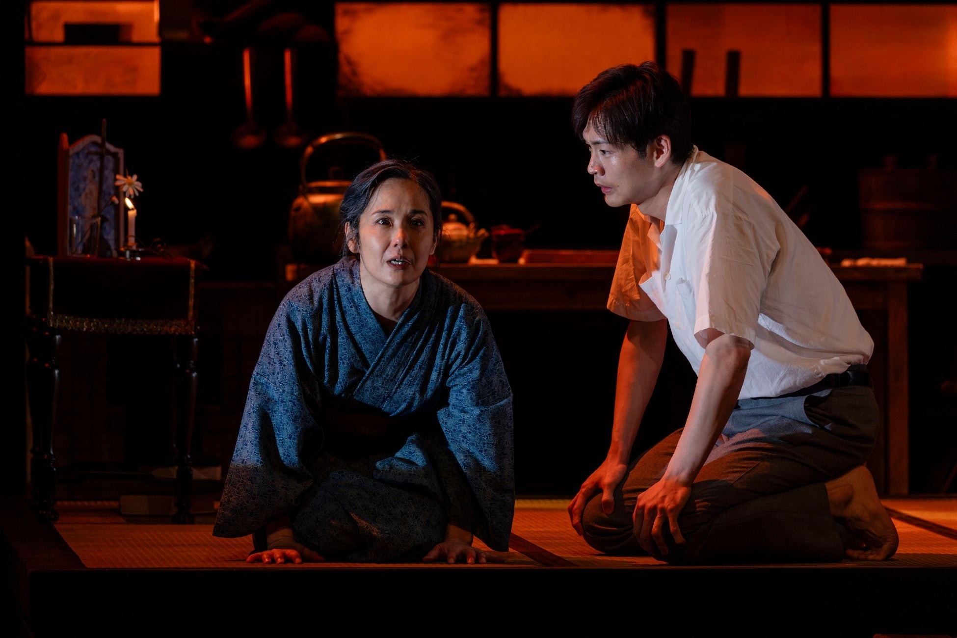 こまつ座「母と暮せば」(2024年版)撮影:福岡諒祠