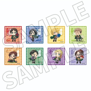 ▲「キューブ型缶バッジ（全8種／ランダム）」 ／385円（税込） ※コンプリートセットあり