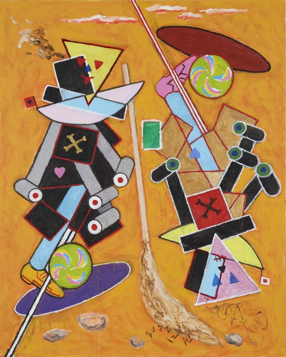 横尾忠則 《2022-12-12》 2022年 撮影:上野則宏