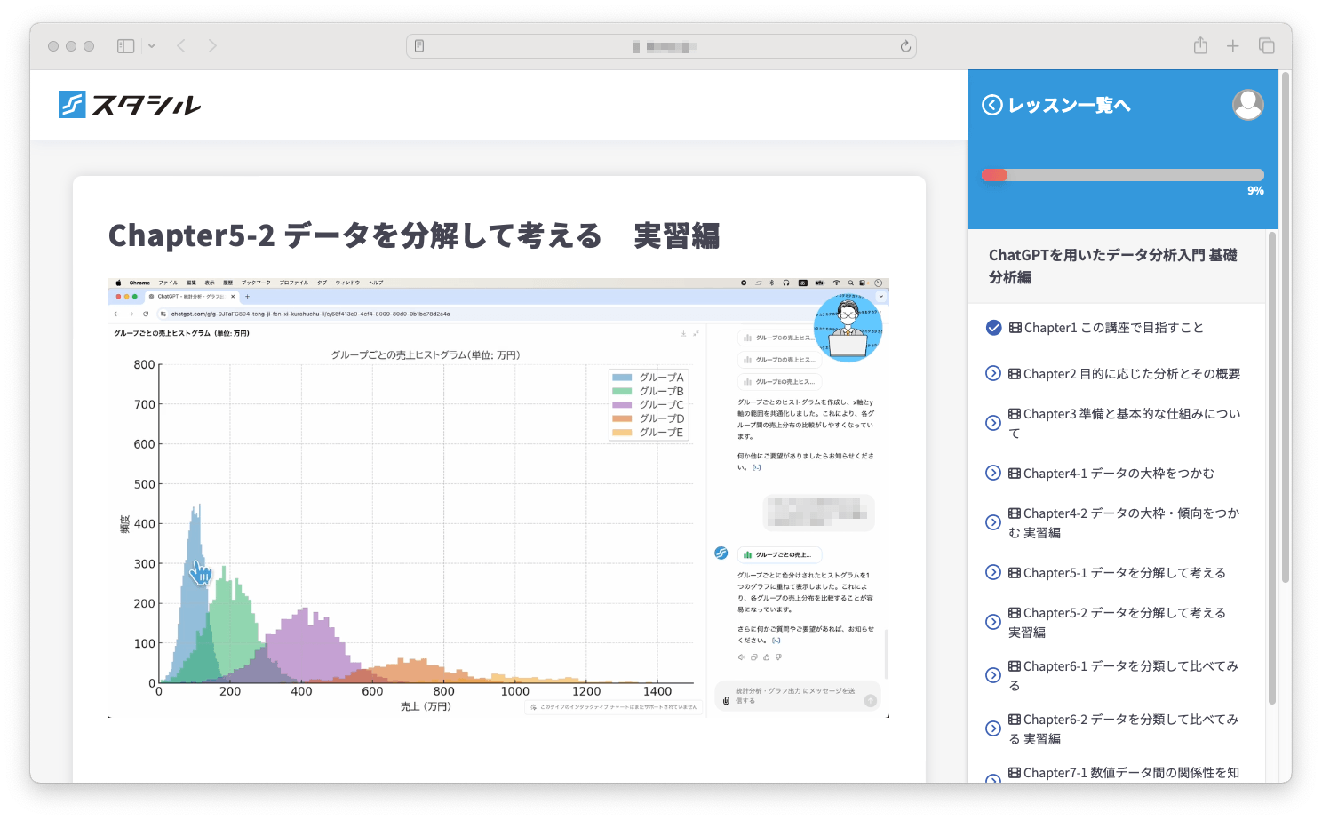 例題データを用いた演習