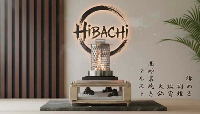 『HIBACHI X ZEN』あの話題作の進化版 枯山水と炎が織りなす「小さな料亭」