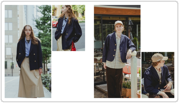 #-22 4B relax double blazer&#-67 3B classic single jacket