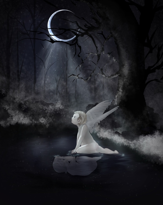 掲載作品の一例。過去との決別など、作家本人のメッセージ性が強い