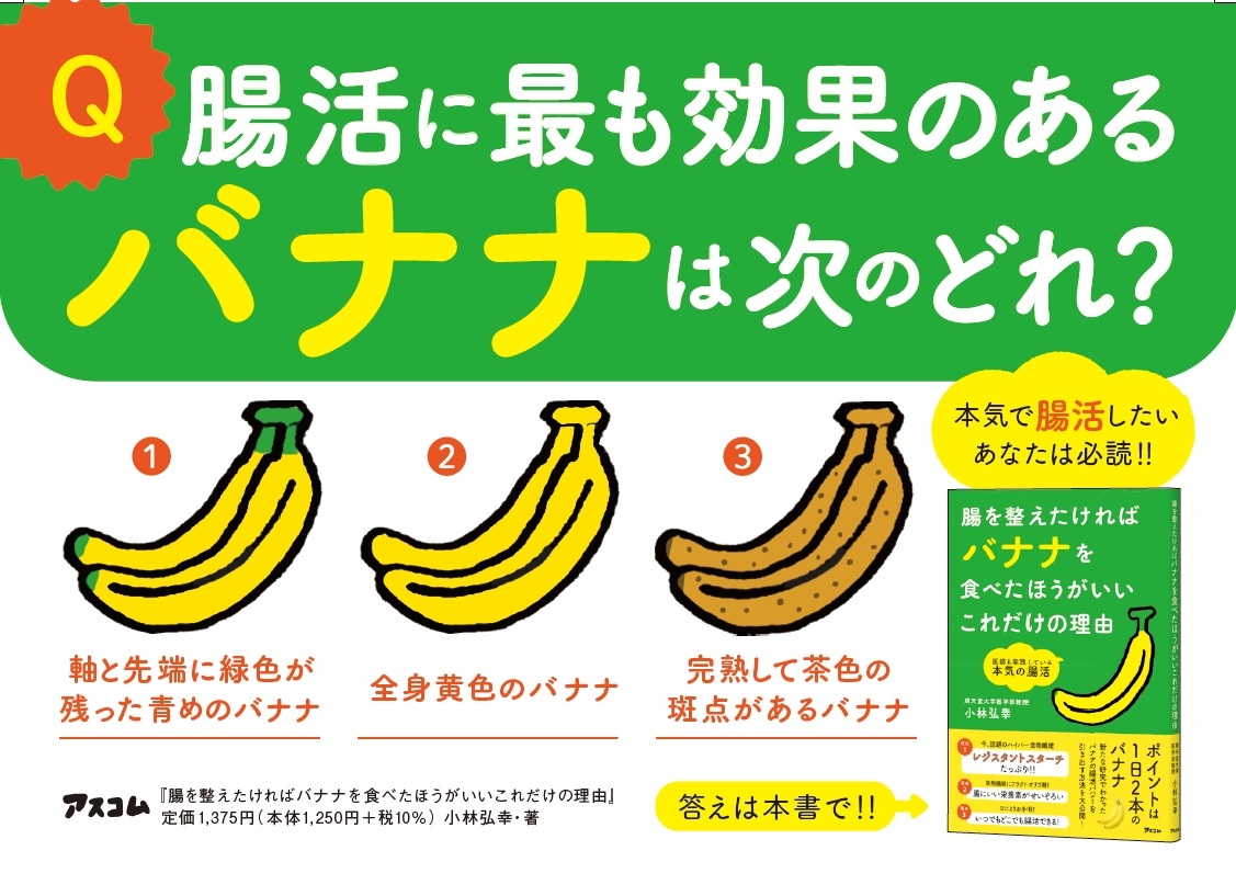 腸の第一人者である名医も実践!!どんなに忙しい人でも続けられる腸活とは? 本気で腸を整えるための本が予約開始!