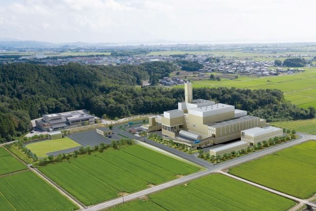 (新一般廃棄物処理施設 完成イメージ図)