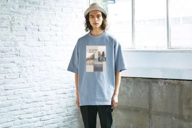 5/23(金)新発売｜“1枚で主張する”カスタムTシャツ。超厚手×ビッグシルエットに写真・名前を自由にデザイン可能