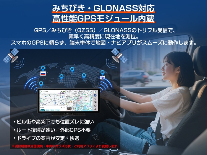 内蔵GPS