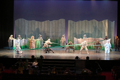 音楽劇「あらしのよるに」　撮影：青木 司