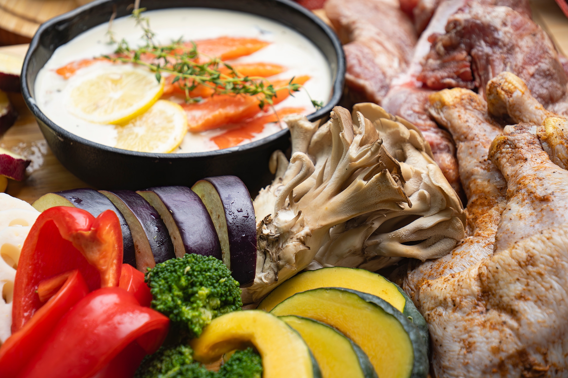 【BBQ&Co】秋の風情を贅沢に味わう「Grazie(グラッツィエ)BBQ」プランを商品化!イタリア北部の風味豊かなソースと秋の味覚が融合