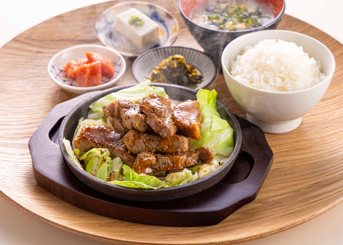 鉄板トンテキ定食(イメージ)