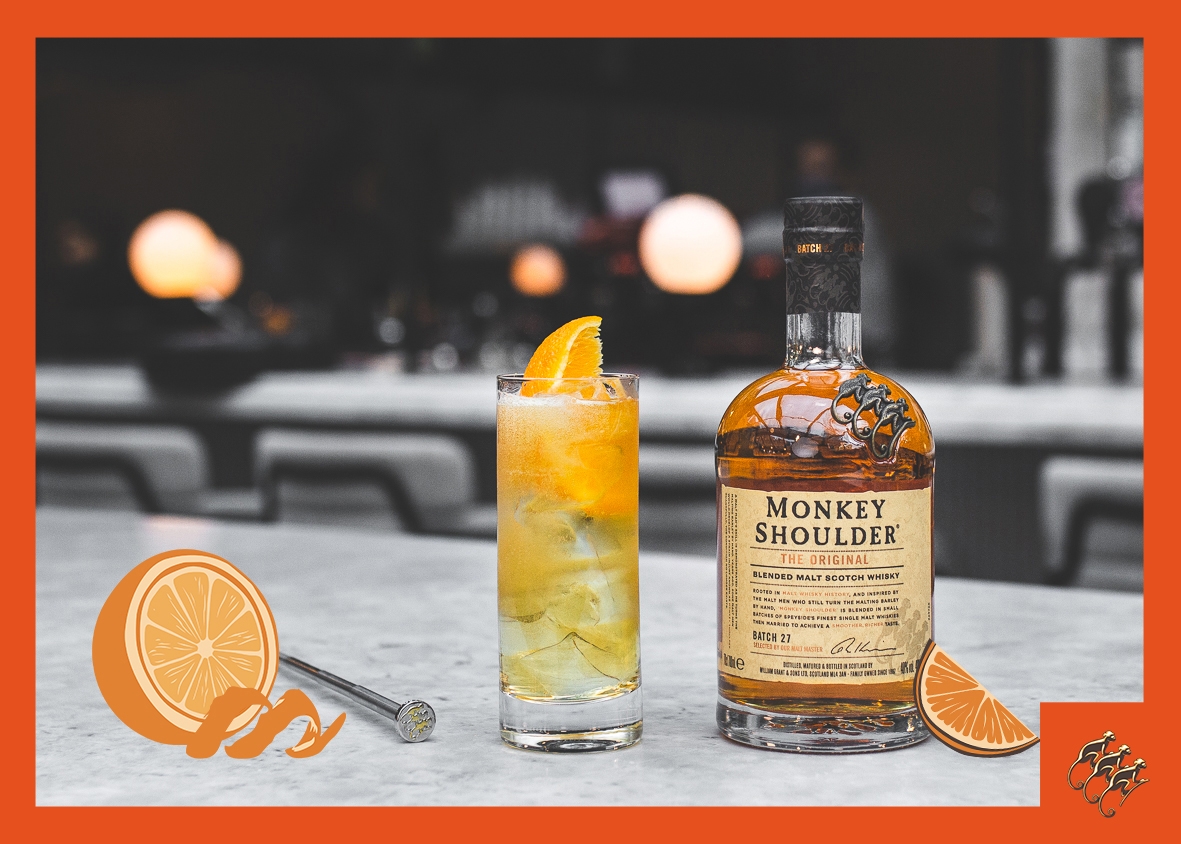 6月11日（日）モンキーショルダーLIVEイベントが渋谷のTHE MUSIC BAR -CAVE SHIBUYA- で開催、「DJ音楽に合わせたカクテルを創作する」  100％モルトウイスキー「モンキーショルダー」がお届けする- MONKEY MIX -